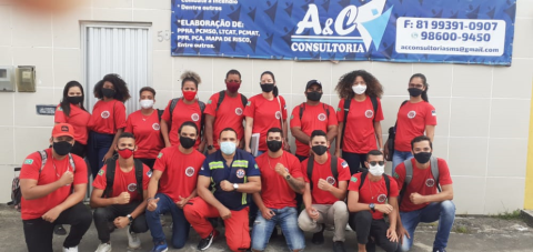 Curso de Bombeiro Civil no cabo de Santo Agostinho